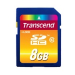 Карта памяти SD 8 GB Transcend Class 10