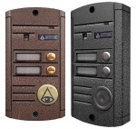 Вызывная панель AVP-452 (PAL) TM ВП, антик, 2-ух абонентская, накладная, антивандал, 420ТВЛ