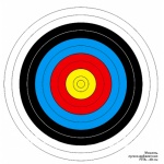 Мишень лучно-арбалетная 40 см